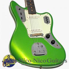 Fender Custom Shop 2024 1964 Jaguar Journeyman Relic PHC (Lime Green)