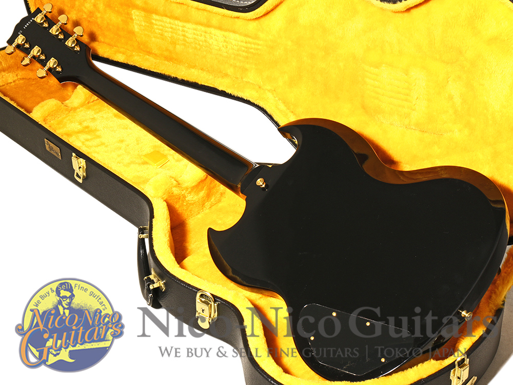 Gibson Custom Shop 2021 SG Custom 2PU (Ebony Black)