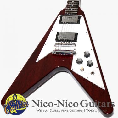 Gibson Custom Shop 2021 Limited 1967 Flying V Vintage Gloss Stop Tail Mod (Cherry)