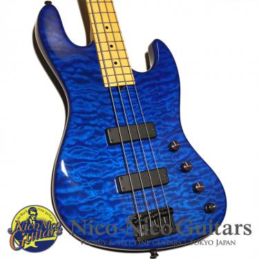 Sadowsky NYC 2015 Custom 4string J Bass QMT (Transparent Blue)