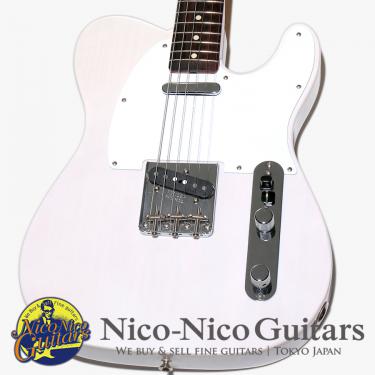 Fender USA 2024 Jimmy Page Mirror Telecaster (White Blonde)