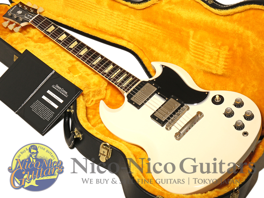 Gibson Custom Shop 2020 Historic Collection 1961 SG Standard (Polaris White)