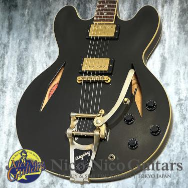 Gibson Memphis 2006 ES-335 Diamond Bigsby (Black Pearl)