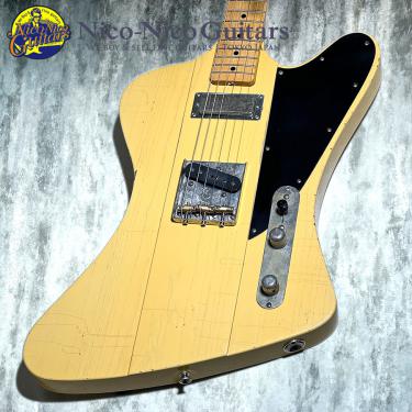 RS Guitarworks 2023 Tee Byrd 50s Blackguard Butterscotch Heavy Aged (Butterscotch)
