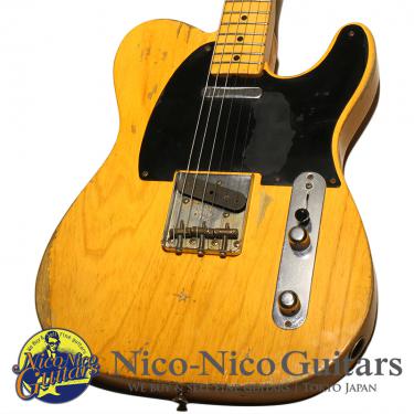 Fender Custom Shop 2015 MBS 1953 Telecaster Heavy Relic Master Built by Dale Wilson (Vintage Natural)