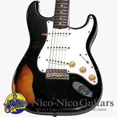 Fender Custom Shop 2005 Limited 1960 Stratocaster Relic (Black on Sunburst)