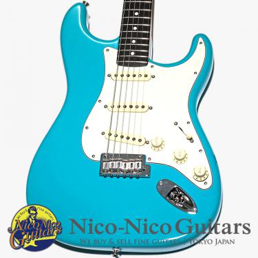Fender USA 2022 American Professional Stratocaster (Miami Blue / Rosewood)