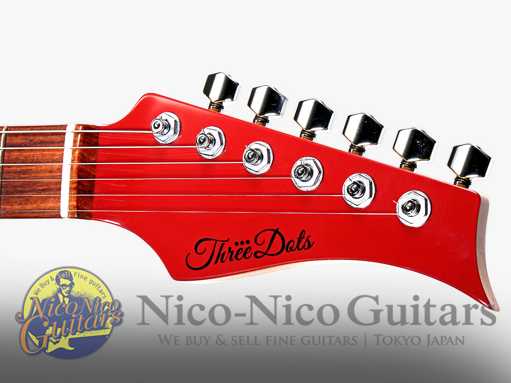 Three Dots Model S (Dakota Red / Rose)/Nico-Nico Guitars