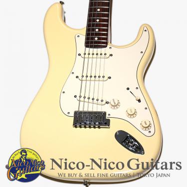 Fender Custom Shop 2014 MBS Custom Stratocaster Jeff Beck Style Master Built by Todd Krause (Vintage White)