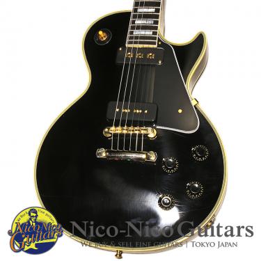 Gibson Custom Shop 2022 Murphy Lab 1954 Les Paul Custom Ultra Light Aged (Ebony Black)