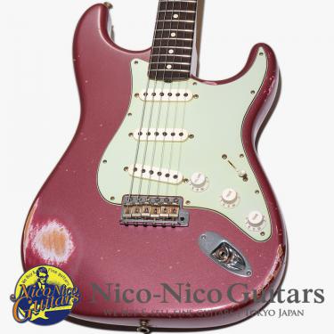Fender Custom Shop 2014 MBS 1959 Stratocaster Relic Master Built by Greg Fessler (Burgundy Mist Metallic)