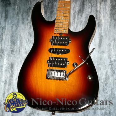 T’s Guitars 2021 Limited Edition DST-24 HSH Roasted Maple Neck (59 Burst)