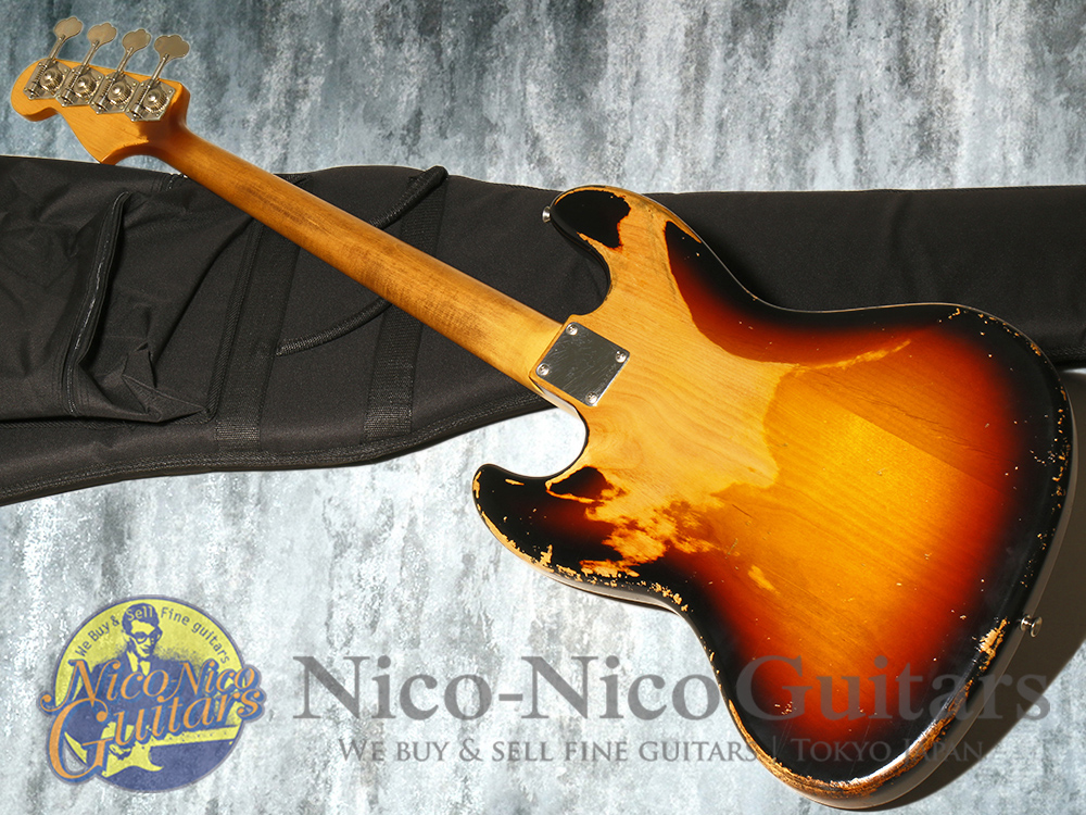 Fullertone Guitars 2023 V.I.P Jay Bee 60 Heavy Rusted (Sunburst