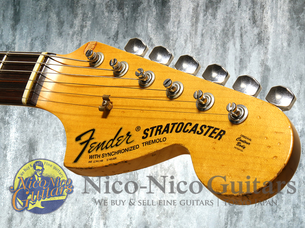 Fender Custom Shop 2008 1968 Stratocaster Heavy Relic (Vintage White / Rosewood)