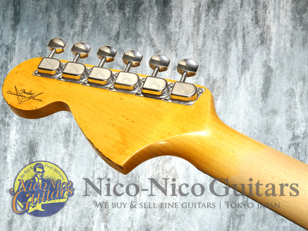 Fender Custom Shop 2008 1968 Stratocaster Heavy Relic (Vintage White / Rosewood)
