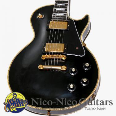 Gibson Custom Shop 2025 Murphy Lab 1968 Les Paul Custom Ultra Light Aged (Ebony Black)