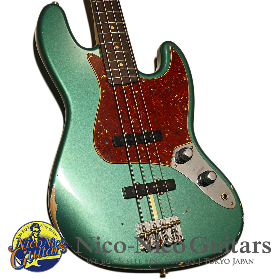 Fender Custom Shop 2023 1962 Jazz Bass Relic (Aged Sherwood Green ...
