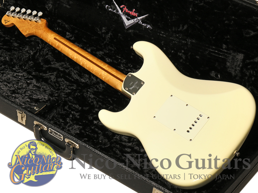 Fender Custom Shop 2004 MBS Custom Stratocaster Master Built by Todd Krause (Olympic White)