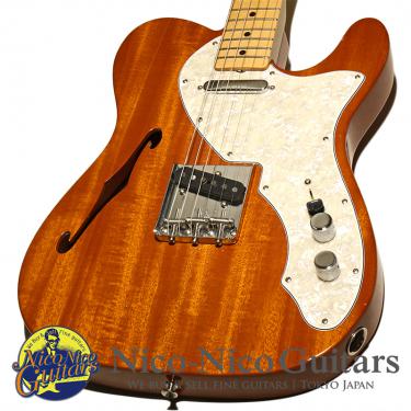 Fender Custom Shop 2020 Vintage Custom 1968 Telecaster Thinline Mahogany NOS (Antique Natural)