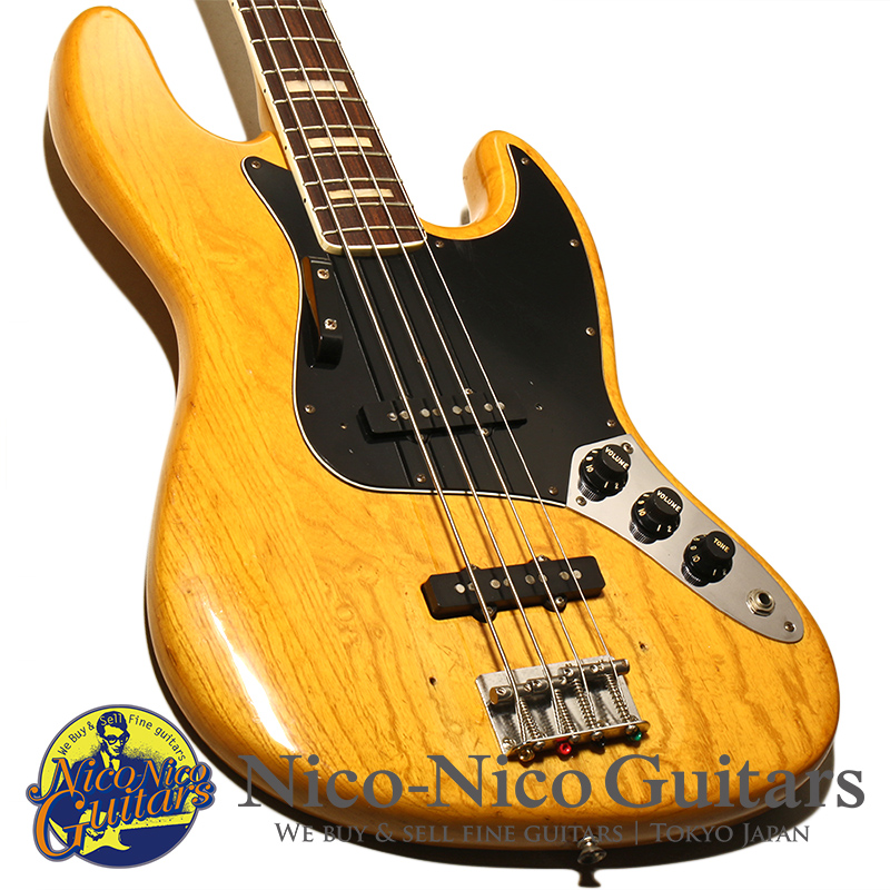 Fender 1977 Jazz Bass (Natural/R)/Nico-Nico Guitars/中古ギター販売