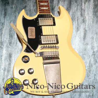 Gibson Custom Shop 2012 Historic Collection SG Standard Maestro VOS Left Hand (White)
