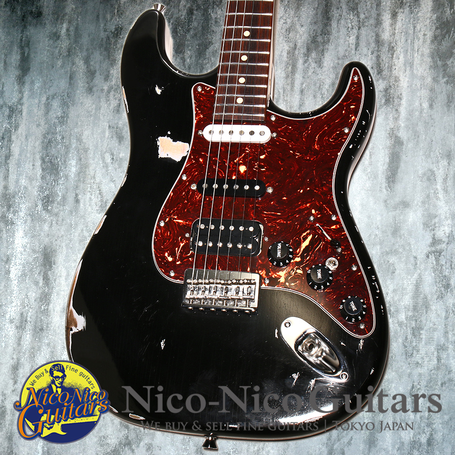RY Guitars ストラトタイプ オールラッカー ゴールド 22フレット