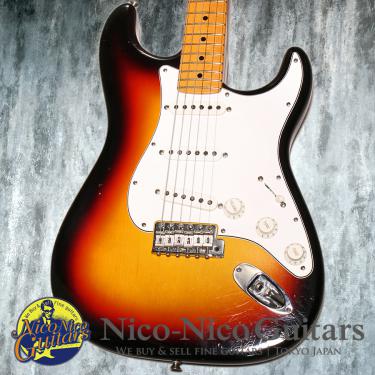 Fender Custom Shop 2017 MBS 1964 Stratocaster Closet Classic 22Fret Head Adjust Masterbuilt by Dennis Galszka (Sunburst)