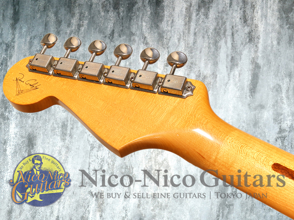 Fender Custom Shop 2017 MBS 1964 Stratocaster Closet Classic 22Fret Head Adjust Masterbuilt by Dennis Galszka (Sunburst)