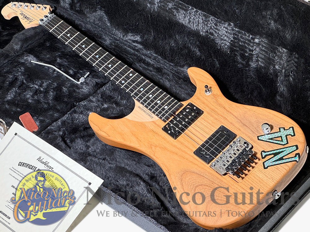 washburn USA N4 BSG1G. 白黒フランケンリフィニッシュ！ Washburn