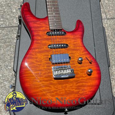 Music Man 2020 Luke III Quilt HSS (Cherry Burst)