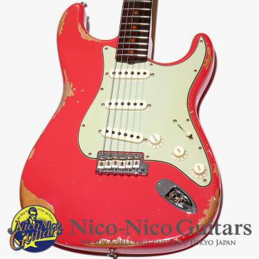 Fender Custom Shop 2023 1960 Stratocaster Heavy Relic (Aged Fiesta Red)