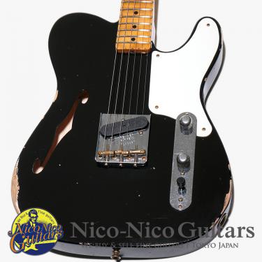 Fender Custom Shop 2024 Limited Red Hot Esquire Relic (Aged Black)