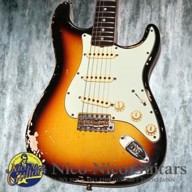 Fender Custom Shop 2013 Michael Landau 1968 Stratocaster Relic (3Tone Sunburst)