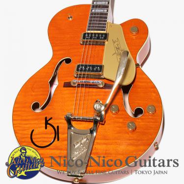 Gretsch 2022 G6120T-55 VS 1955 Chet Atkins (Vintage Orange Satin Lacquer)