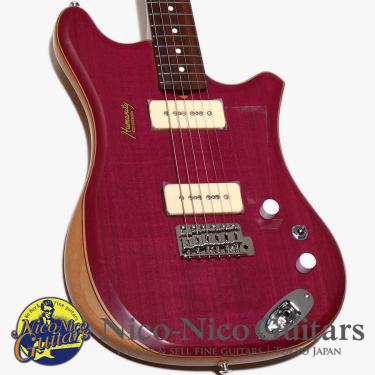 T.S factory 2025 151A-Humanity Type1.5 Purple Heart P-90 (All Lacquer Natural Matt Finish)