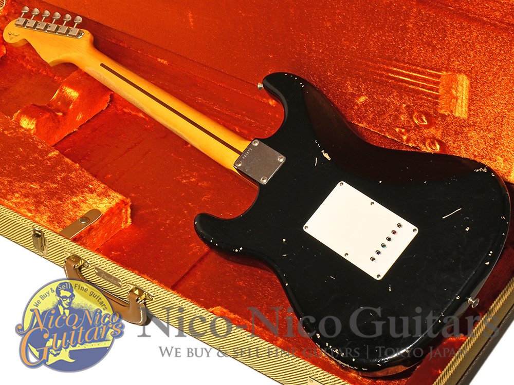 Fender Custom Shop 2013 MBS 1956 Stratocaster Heavy Relic Master Built by Todd Krause (Black)