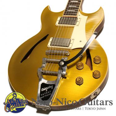 Gibson Custom Shop 2015 Johnny A Signature Standard w/Bigsby (Antique Gold)