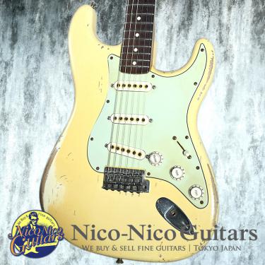 Fender Custom Shop 2015 MBS MVP 1960 Stratocaster Super Heavy Relic By John Cruz (Vintage White)