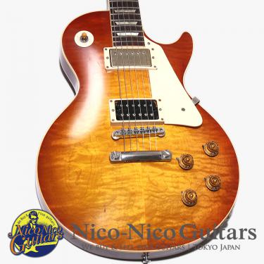 Gibson Custom Shop 2011 Historic Collection 1958 Les Paul Figured VOS Push/Pull (Orange Sunset Fade)