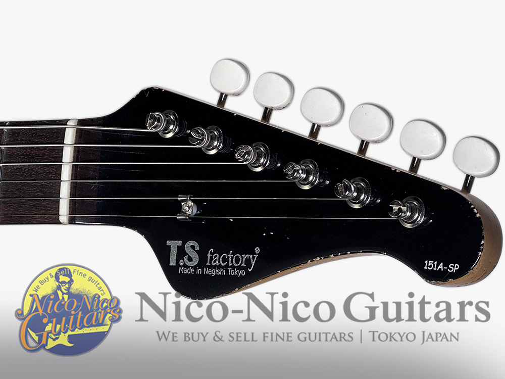 オールラッカー F社ロゴ ヘビーレリック ストラトキャスター