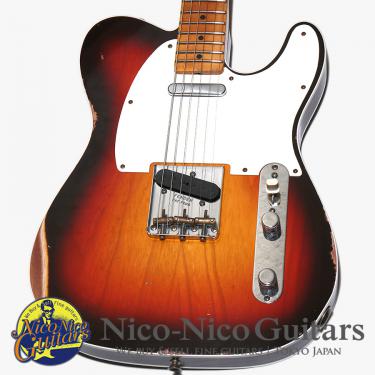 Fender Custom Shop 2024 1959 Custom Telecaster Relic MN (Wide Fade Chocolate 3Tone Sunburst)
