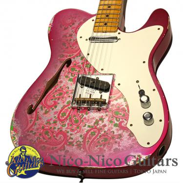 Fender Custom Shop 2017 50’s Telecaster Thinline Relic (Pink Paisley)