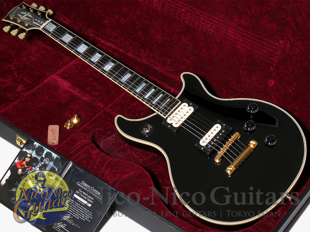 Gibson Custom Shop 2010 TAK Matsumoto DC Custom 2nd Edition (Ebony
