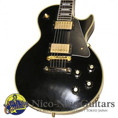 Gibson Custom Shop 2022 Murphy Lab 1968 Les Paul Custom Ultra Light Aged (Ebony Black)