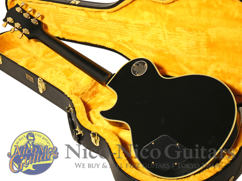 Gibson Custom Shop 2022 Murphy Lab 1968 Les Paul Custom Ultra Light Aged (Ebony Black)
