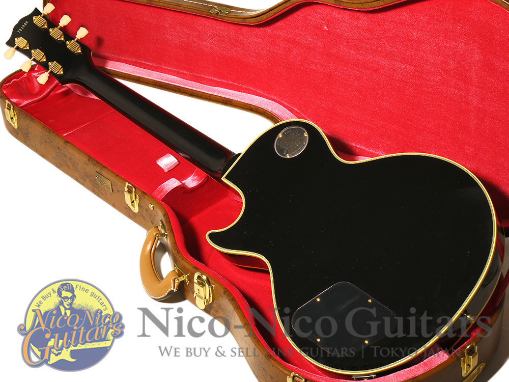 Gibson Custom Shop 2022 Murphy Lab 1957 Les Paul Custom Ultra Light Aged (Ebony Black)