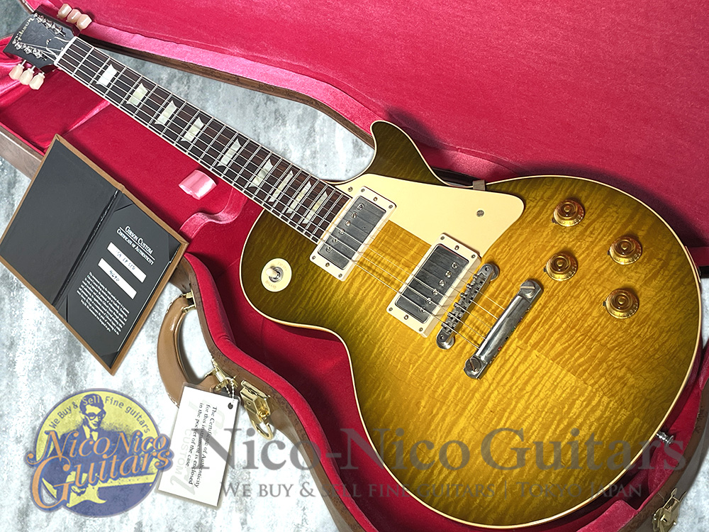 Gibson Custom Shop 2021 Historic Collection 1959 Les Paul VOS (Green Lemon Fade)