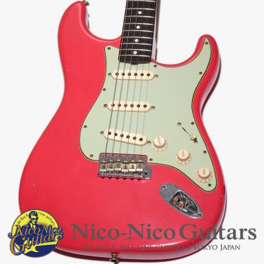 Fender Custom Shop 2021 Shigeru Suzuki 1962 Stratocaster Journeyman Relic (Fiesta Red over Desert Sand)