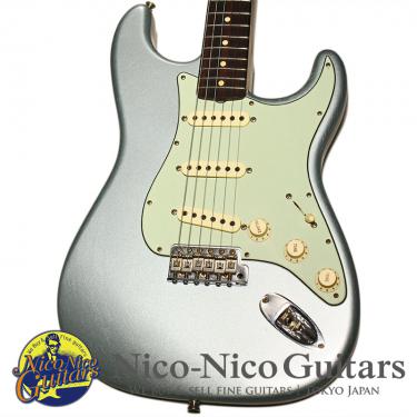 Fender Custom Shop 2018 MBS Wildwood 10 1962 Stratocaster Journeyman Relic Master Built by John Cruz (Faded Firemist Silver)