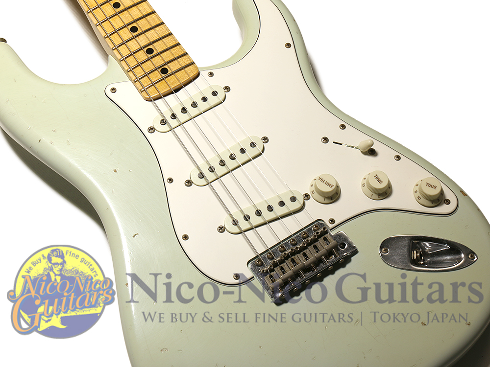 Fender Custom Shop 2017 1969 Stratocaster Journeyman Closet Classic (Aged Faded Sonic Blue)